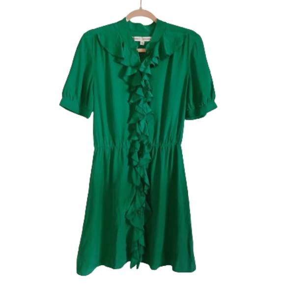 Amanda Uprichard Dresses & Skirts - Amanda Uprichard Green Silk Dress